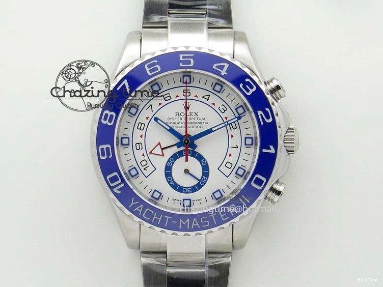 MiroTime 0509 YachtMaster II 116680 SS White Dial on SS Bracelet A Lightweight 4043